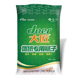 大匠墻紙用膩子 環(huán)保膩子粉耐水 耐堿防霉 源自德國 品質(zhì)保