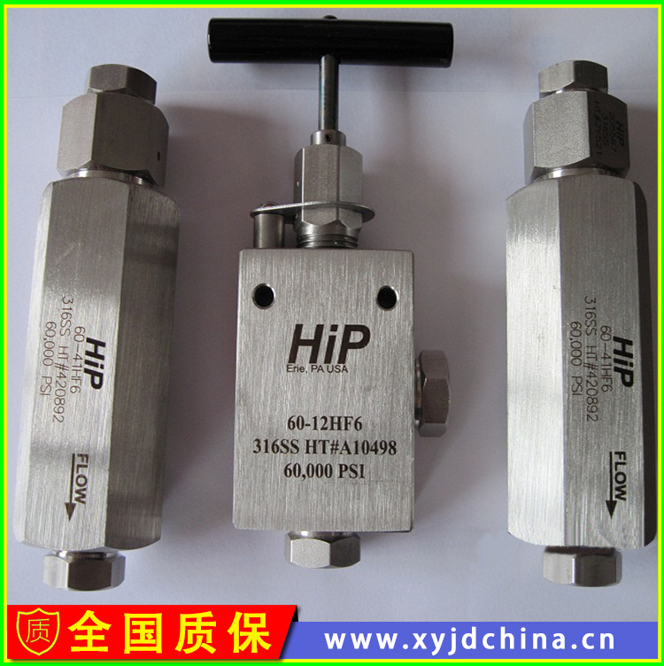 美國(guó)HIP品牌球座軟座超高壓?jiǎn)蜗蜷y不銹鋼材質(zhì)質(zhì)量保證