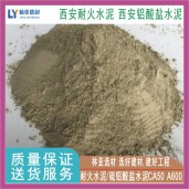 寶雞鋁酸鹽水泥 CA50-A600高鋁水泥 耐高溫凝結快強度高 咸陽耐火水泥